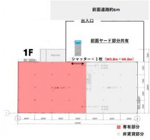 【埼玉県草加市】草加市弁天4丁目358坪倉庫