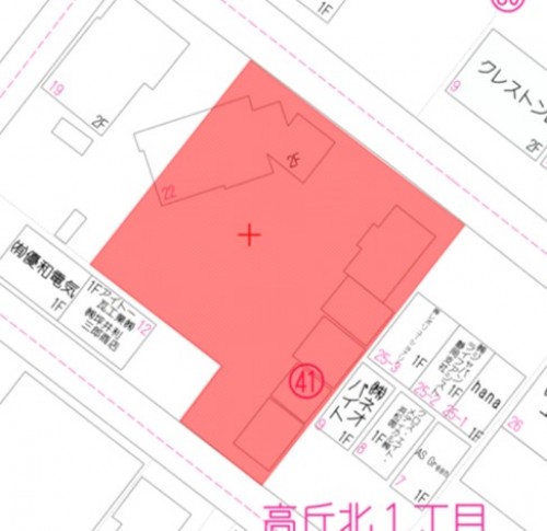 【静岡県浜松市中央区】浜松市中央区高丘北1丁目325坪貸地