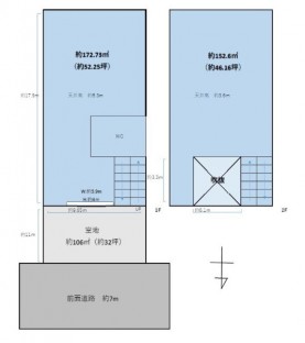 【大阪府東大阪市】東大阪市渋川町2丁目105坪倉庫